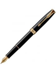 Писалка Parker Royal Sonnet Black Lacquer Gold Trim