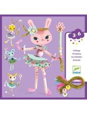 Творчески комплект Djeco - Направи животинки My Fairies