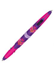 Четирицветна химикалка Maped Twin Tip Cosmic, розово тяло