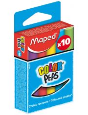 Тебешири Maped, 10 цвята