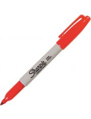 Перманентен маркер Sharpie, червен