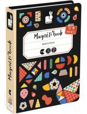 Детска магнитна книга Janod - Форми