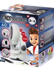 Микроскоп с аксесоари Buki - Дигитален микроскоп 3 в 1