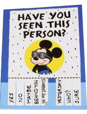 Тетрадка Mickey A5, 20 листа с малки квадратчета