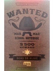 Тетрадка Wanted А4, 60 листа с широки редове