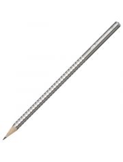 Графитен молив Faber-Castell Sparkle Pearl Silver