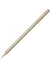 Графитен молив Faber-Castell Sparkle Pearl Gold