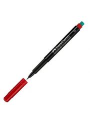 Тънкописец Faber-Castell OHP S, Червен