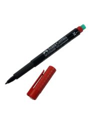 Тънкописец Faber-Castell OHP M, Червен
