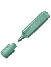 Текстмаркер Faber-Castell Metallic, зелен