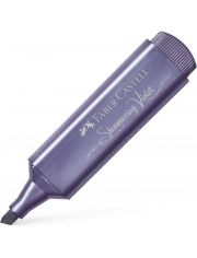 Текстмаркер Faber-Castell Metallic, лилав