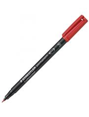 Перманентен маркер Staedtler Lumocolor 313S, червен