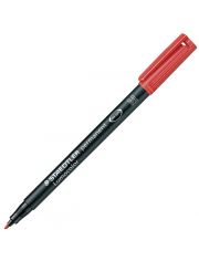 Перманентен маркер Staedtler Lumocolor 317M, червен