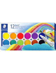 Акварелни боички Staedtler, 12 цвята