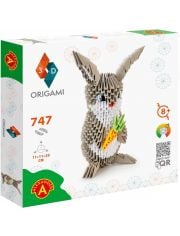 Творчески комплект за 3D оригами Alexander - Зайче