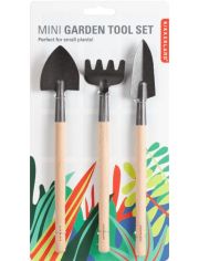 Комплект от три мини градински инструмента Kikkerland