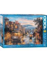 Пъзел Eurographics - Сан Франциско, Раят на трамваите, 1000 части
