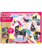 Скреч фигурки-рисунки Avenir - Еднорози