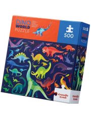 Пъзел Crocodile Creek - Динозаври, 500 части