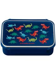 Кутия за храна Crocodile Creek Dinosaurs - с две отделения и капак