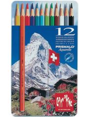 Комплект моливи Caran d'Ache Prismalo, 12 цвята