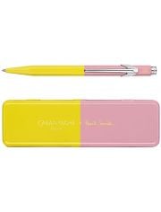 Химикалка Caran d’Ache 849 Paul Smith collection, 4th Edition, жълто-розов цвят