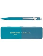 Химикалка Caran d’Ache 849 Paul Smith collection, 4th Edition, тюркоазено-син цвят