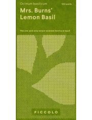 Семена за босилек Mrs. Burns’ Lemon Piccolo