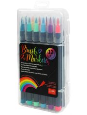 Комплект маркери-четка Legami, 12 бр.