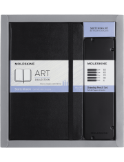 Комплект Moleskine Art - Скицник и 5 графитни молива