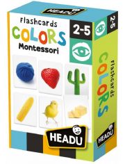 Образователни флаш карти Headu Montessori - Цветове