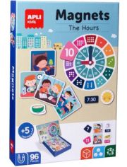 Детска магнитна игра Apli Kids - Часовете