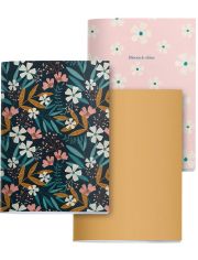 Комплект от 3 тетрадки Miquelrius Wild Flowers