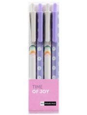 Комплект химикалки Miquelrius Time of Joy, 4 бр.