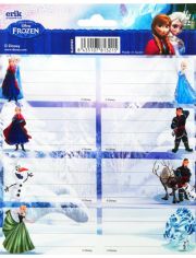 Ученически етикети Елза, Disney Frozen