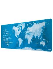 Геймърска подложка за бюро World Map