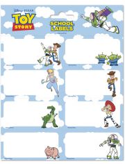 Ученически етикети Pixar Toy Story, 16 бр.