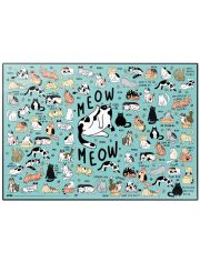 Подложка за бюро Meow Meow