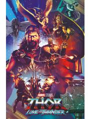 Голям плакат Marvel Thor Love and Thunder