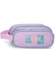 Несесер Enso Cute Girl с три отделения и ръкохватка