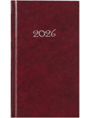 Бордо джобен тефтер-органайзер Слим 2026