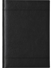 Черен тефтер-органайзер Милано без дати
