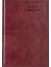 Червен тефтер-органайзер Дипломат 2026