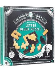Дървен 3D пъзел Professor Puzzle: Einstein's Letter Block