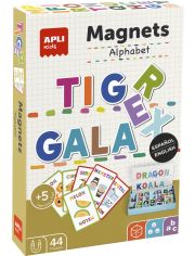 Детска магнитна игра Apli Kids - Азбука на английски и испански език