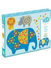 Детска мозайка Djeco: Soft Jungle