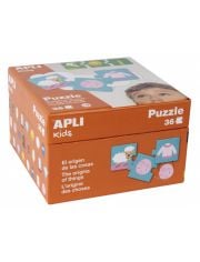 Пъзел Apli Kids - произходът на нещата