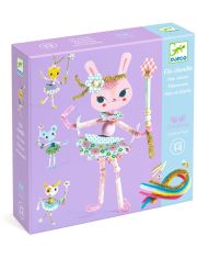 Творчески комплект Djeco - Направи животинки My Fairies