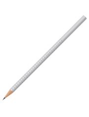 Молив Faber-Castell Grip Sparkle, сив