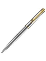 Химикалка Diplomat Stainless Steel & Gold